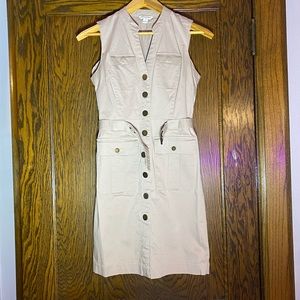 BANANA REPUBLIC Cargo Shift Dress Beige / Taupe Size 0